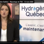 Journée Hydrogène Québec - Reportage de TVA - 12 mars 2024